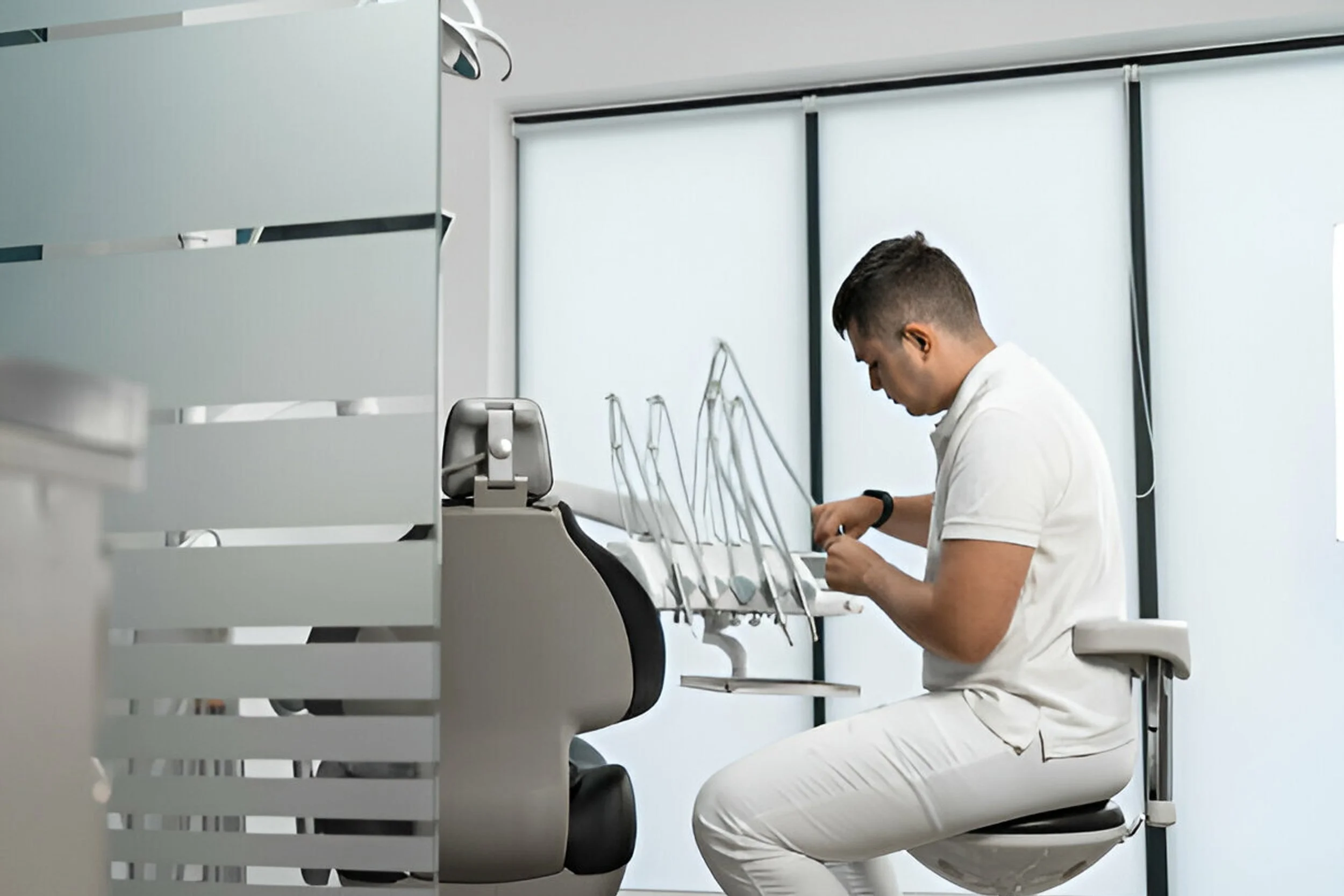 Dental equipment maintenance 